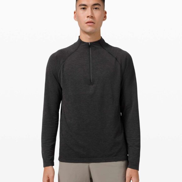 Lululemon Metal Vent Tech 1/2 Zip 2.0 Deep Coal / Black - Picture 1 of 10
